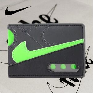 Nike Icon Air Max 90 Card Wallet (Black/Green)